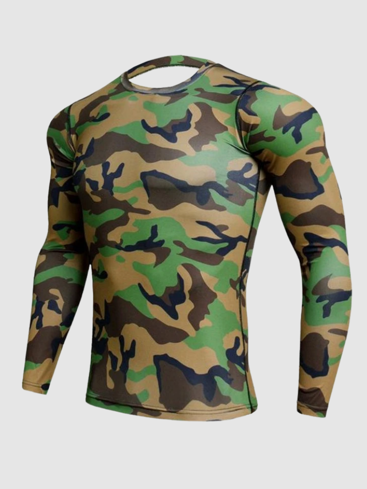 T-Shirt Camouflage FitCompression